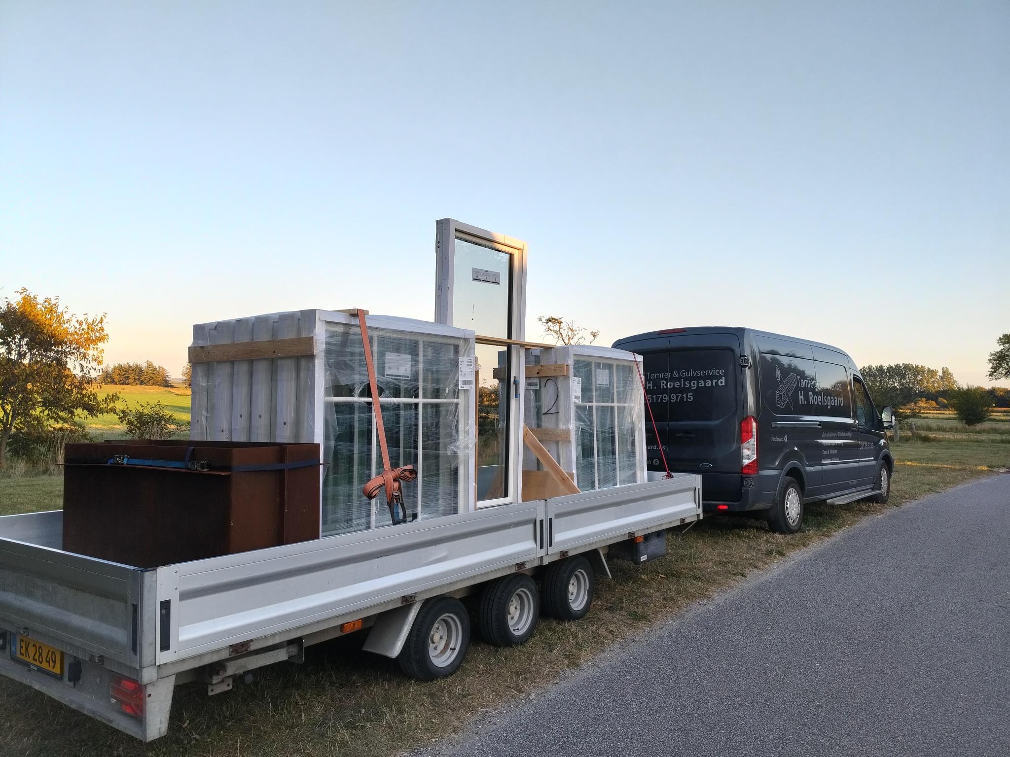 Nye vinduer og døre